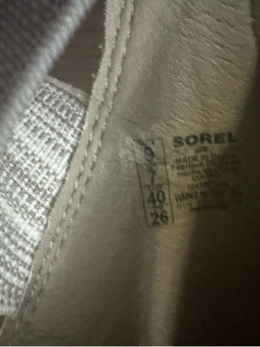 Sorel Taupe Crisscross Ankle Strap Wedge Sandals